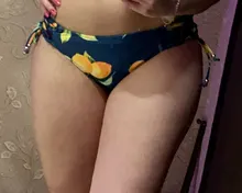 Swimsuit Women Bikini-Sets Bathing-Suits Lemon CUPSHE Lace-Up Print Two-Pieces Sexy Yellow