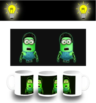

CUP PHOTOLUMINESCENT SPOOF POWERFUL GREEN glow mug