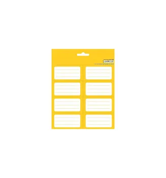 

YELLOW COLOR adhesive labels