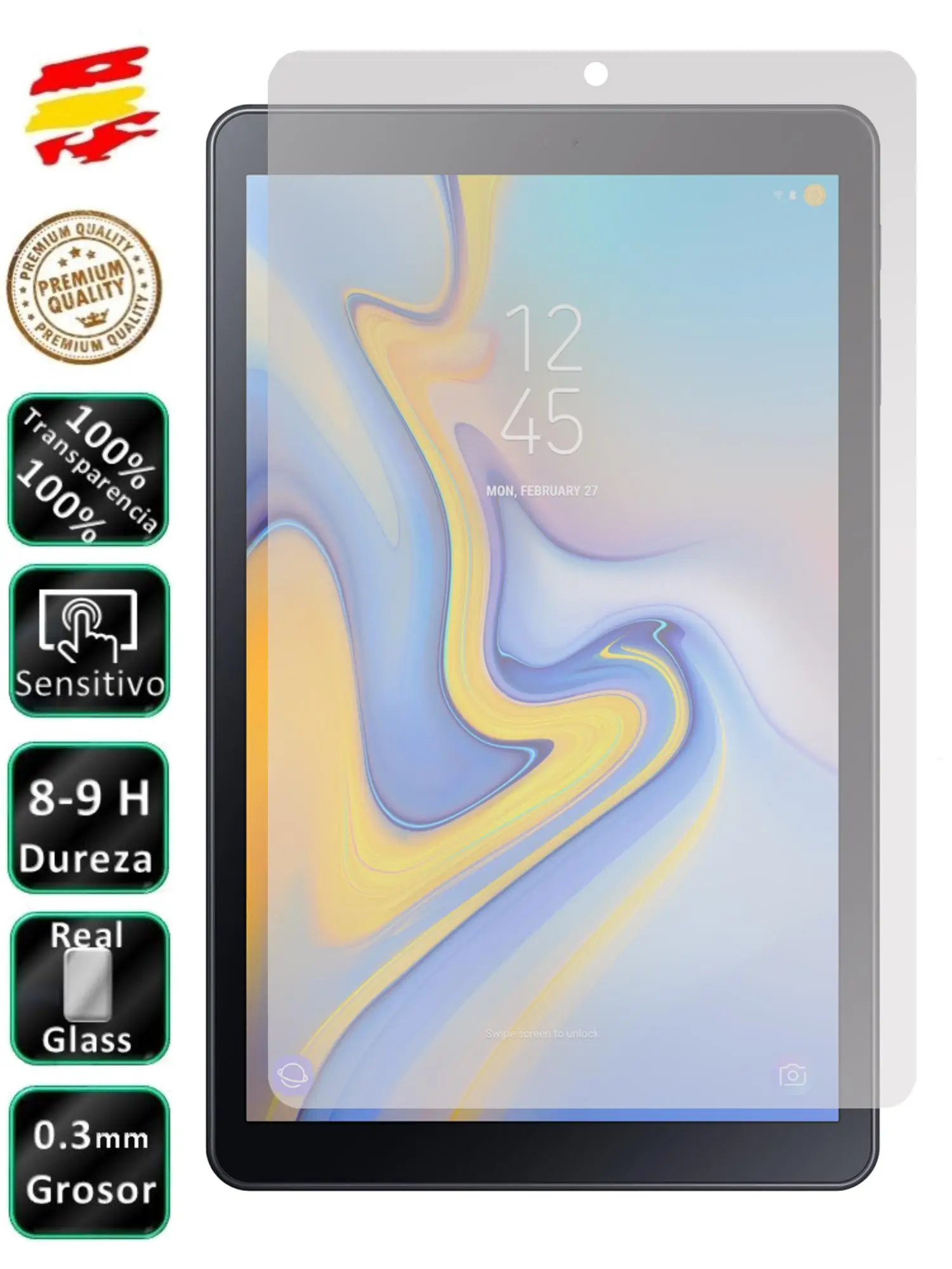 Galaxy Tab A 10.1 T510 T515 tempered glass Tablet screen Protector