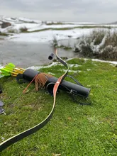 Arco recurvo tradicional para tiro al aire libre, arco de caza 30-50lbs, potente laminado para caza