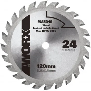

WOOD CUTTING DISC 24 TEETH 85MM FOR CIRCULAR saw WORXSAW