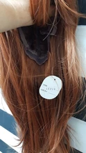 LOUIS FERRE-Peluca de pelo largo rizado para mujer, color marrón oscuro, ondulado, esponjoso, con flequillo, agradable al calor, pelucas sintéticas para fiesta