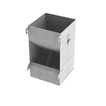 

Disassembled feeder with 2 mixed mouths (sheet and plastic) for rabbits for Universal Gómez and Crespo cage