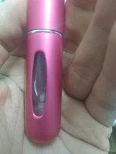 Botella de Perfume de alta calidad, 5ml, Mini PULVERIZADOR DE Metal, atomizador de Perfume de aluminio rellenable, tamaño de viaje, 1 ud.