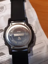 SKMEI-reloj Digital resistente al agua para hombre, cronómetro de correa de silicona, 100M, electrónico, deportivo, negro