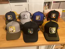 Gorra de malla con estampado de DRAGON BALL para hombre y mujer, gorro de malla con estampado de DRAGON BALL NARUTO, Snapback, Gorra de béisbol de algodón Hip Hop, unisex