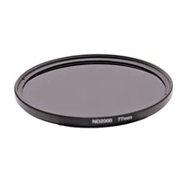 ND2000 ND filter Neutral Density Lens Filter Optical Glass 37 / 43 / 52 / 58 / 77 mm Universal 1