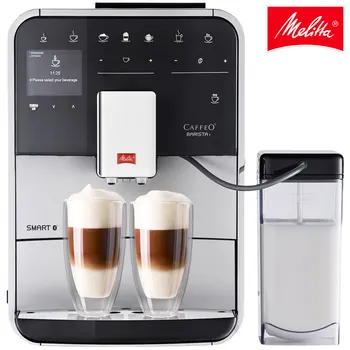 

Cafetera automática Melitta Caffeo Solo 950-222, máquina de café express eléctrica con molinillo integrado, fácil de usar, negro