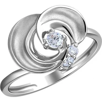 

Esthete ring with 4 cubic zirconia