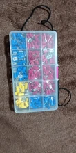 Ring Connector Ring-Fork-Set Lugs Rolled-Terminals-Kit Assorted Electrical-Wire Insulated-Cable