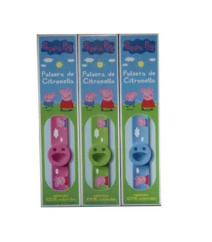

Citronella Peppa Pig bracelet with 1 P replacement