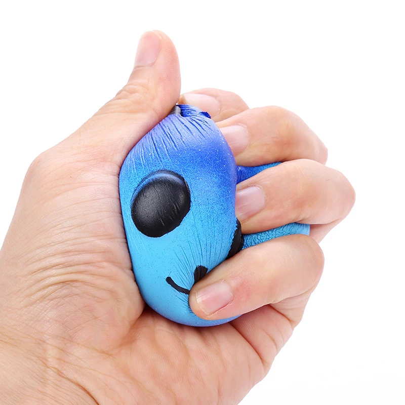 New Fashion Funny Squishy Slow Rising Kids Toys Panda Dog Face Stress Reliever Squeeze Toys Collection