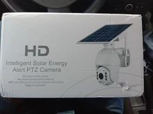 Cámara IP con Panel Solar y batería, 4G, Sim, wifi, 1080P, PTZ, PIR, detección humana, visión nocturna a Color