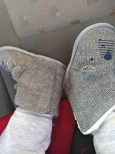 Botas de invierno para bebé, zapatos de oso de dibujos animados para recién nacido, botines para niño y niña, botines súper cálidos para nieve