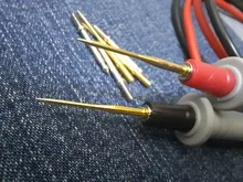 Alligator-Clip Probe Cable Test-Hook Banana-Plug Cleqee P1308b 8PCS 4MM