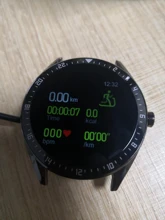 Reloj inteligente K60 1,4 para hombre y mujer, pulsera redonda resistente al agua IP67 con Bluetooth, función de llamada y mensajes, control del ritmo cardíaco y música, para Huawei, 2021
