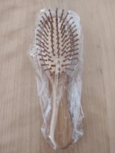Paddle-Hair-Brush Combs Massage Wooden No-Hair Anti-Static Scalp Natural with for Tangle
