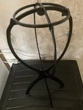 Soporte para pelucas de plástico, accesorio Ajustable y colorido, cabeza de maniquí de 18x36Cm, peluca plegable soporte para pelucas, 1 unidad