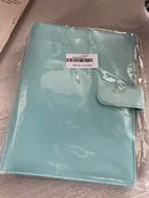 Carpeta de archivos recargable para Notebook, funda para Bloc de notas, carpeta de cuero, suministros de oficina, novedad