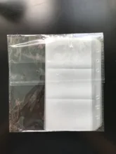 10 Uds PVC A5A6A7 de almacenamiento transparente tarjeta titular carpeta anillos Notebook 6 agujero bolsas documento postal Banco accesorios de planificador
