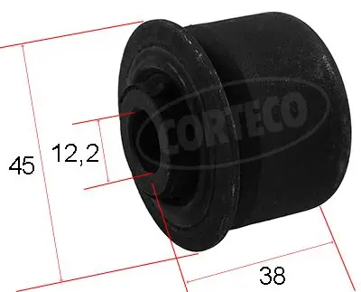 Сайлентблок CITROEN: C5 III 08-, C5 III Break 08-, PEUGEOT: 407 04-, 407 SW 04 CORTECO 80004709