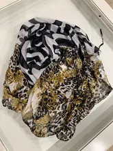 Kimono Cardigan Cover-Up Chiffon Tunic Swim-Suit Beach-Wear Bohemian-Printed Long Women