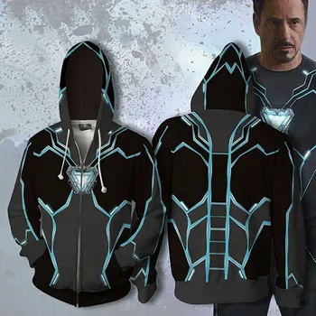 

Avengers 3 Infinity War Iron Man Tony Stark Hoodie Sweatshirt for Men 3D Print Hoodies Streetwear Casual Tonis 3D Hoodies