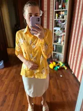 Blouse Shirt Work-Wear Turn-Down-Collar Casual Tops Long-Sleeve Chiffon Elegant Plus-Size