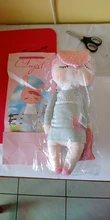 Muñeca kawaii de peluche en caja Metoo, animales de peluche suaves para niños, juguetes para niños, niñas, cumpleaños, Navidad, conejo Angela