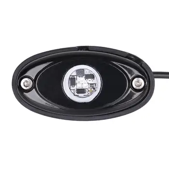 

Universal 9W LED Rockey Light Flood Beam LED Light 12V 24V 4x4 Under Body Trail Rig Light SUV Boat Car Decorative Lights 1 PCS