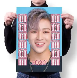 Calendar Wall for 2020 GOT7 № 43 A2 | Канцтовары для офиса и дома