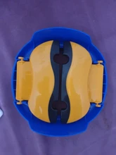 Asiento de orinal de viaje para bebé 2 en 1, asiento de inodoro de plástico portátil, cómodo Asistente para niños, taburete multifuncional respetuoso con el medio ambiente