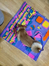 Blanket Activity-Mat Feeding-Mat Puzzle Dog-Snuffle-Mat Foraging Nosework Food-Training
