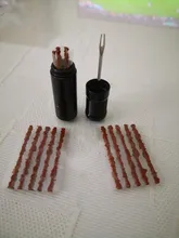 Deemount-Herramienta de reparación de neumáticos sin cámara para bicicleta, perforadora de neumáticos para pegamento, reparación gratuita opcional, rayas de goma