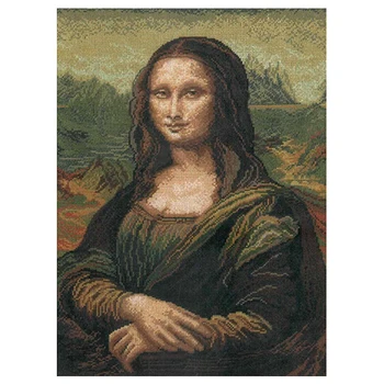 

240 set for embroidery 'чарівна MIT' based on Leonardo da Vinci 'Mona Liz', 30*40 cm
