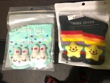 1 par 0-16 mes calcetines con estampado para recién nacidos Bebé Ropa de los niños cosas zapatillas de niños niñas Bebé Zapatos NIÑOS Calcetines