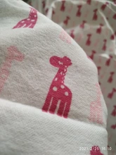 Ruyi-Manta de algodón para bebé, 4 unidades/paquete, 100%, supersuave, de franela, para recién nacido, 76x76CM