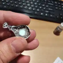 JewelryPalace-colgante de plata de primera ley con forma de corazón para mujer, joya SIN Cadena, para gargantilla, plata esterlina 925, Ópalo redondo, 2,5 quilates, Estilo Vintage