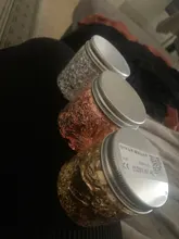 3g Oro de imitación plata hoja de cobre lentejuelas brillos de hoja de escamas hojas a granel papel de aluminio para dorado DIY decoración artística de uñas