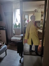 Tunic Tops Shirts Cardigan Linen Lapel Long-Sleeve ZANZEA Vintage Plus-Size Casual Cotton