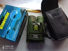 8x21 HD binoculares 1000M de largo alcance plegable Mini telescopio de la óptica para Deportes de caza acampar al aire libre