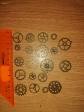 Engranajes y engranajes mecánicos Steampunk de aleación mixta, 20 piezas, 10 colores, tamaño 10-25mm, accesorios de bricolaje, nuevo, envío directo Oct P6659