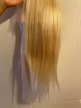 Luvin-pelucas frontales de encaje transparente para mujeres negras, cabello humano brasileño liso Remy, corto, Bob, desplumada, 613