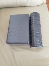 Yoga columna gimnasio rodillo de espuma para ejercicio Pilates ejercicio de Yoga a rodillo de masaje muscular suave bloque de Yoga músculo de envío de la gota