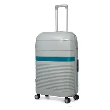 Чемодан пластиковый на четырех колесах BAUDET,(размер L), 90 л