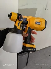 DEKO-PISTOLA DE PULVERIZACIÓN inalámbrica DKSG20K2, batería de ion de litio de 20V CC, alta potencia