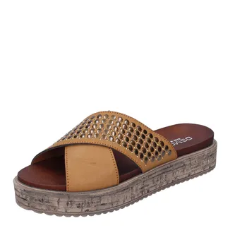

OSMOSE sandals women synthetic leather Brown