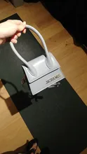Jacquemus-bolsos de mano de alta calidad para mujer, bandoleras femeninas de Color sólido, de lujo con letras cruzadas, de diseñador para fiesta, 2019