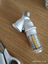 Converter Bulb-Adapter Light-Lamp 2e27-Lamp-Holder E27 Splitter Y-Shape To Halogen LED